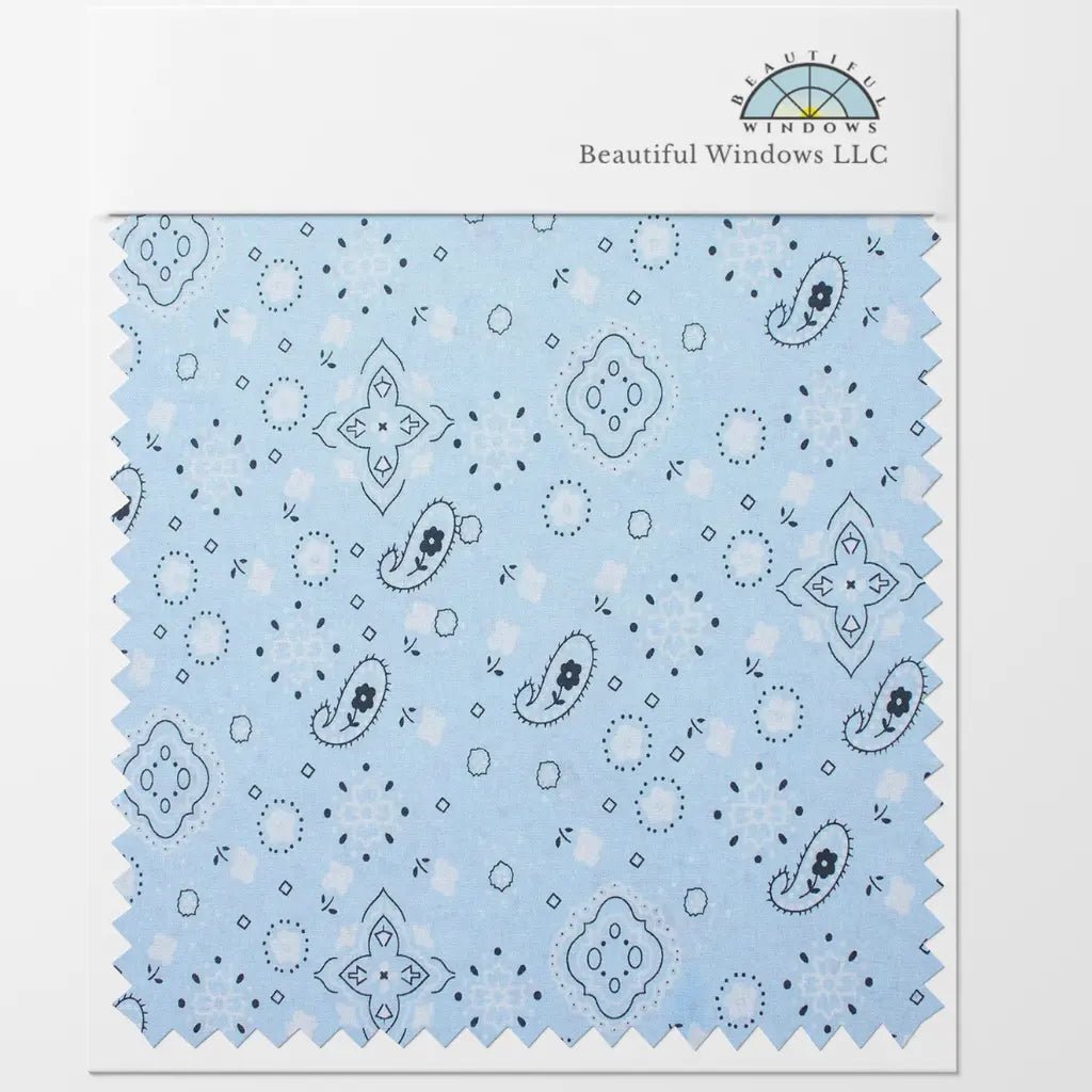 100% Cotton Fabric| sold by BeautifulWindowsElgin.com