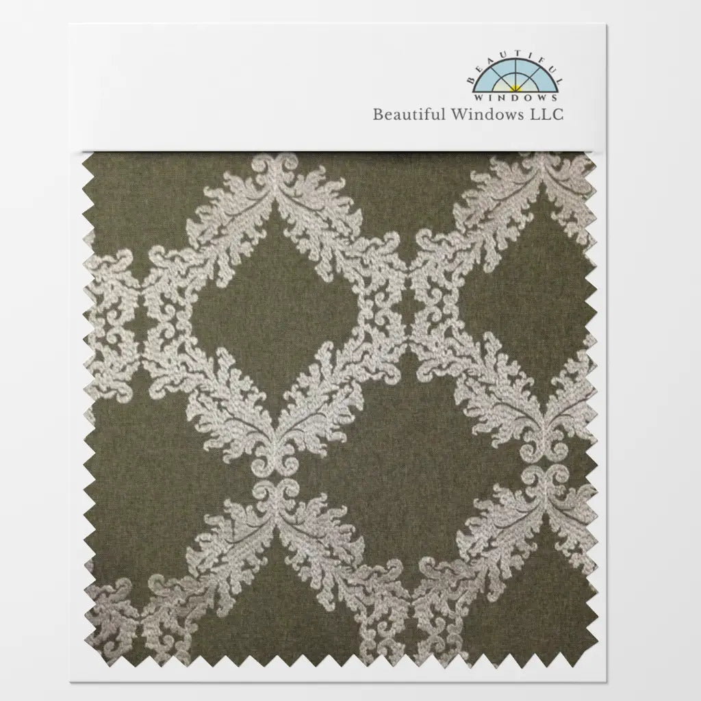 Elegant lattice fabric with geometric texture – lightweight, durable, and ideal for curtains and upholstery