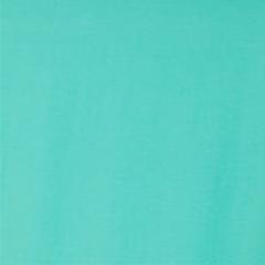 Close-up view of a solid aqua green rayon challis fabric| Buy premium apparel fabric online at BeautifulWindowsElgin.com