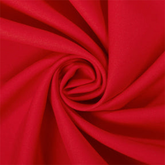Scarlet red rayon challis fabric — buy premium apparel fabric online in the United States at BeautifulWindowsElgin.com