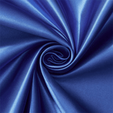 Barkin Royal Blue Bridal Satin 100% Poly Fabric by the Yard