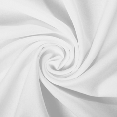 White rayon challis fabric by the yard for dressmaking| sold by BeautifulWindowsElgin.com