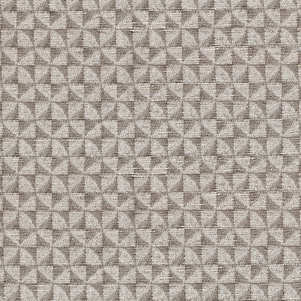 Grey multipurpose decor fabric with a small geometric pattern| Beautifull Windows Elgin