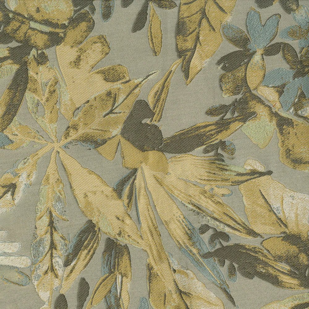 Fresco Blue Tropical Floral 100% Cotton 54 Inch| Beautiful Windows Elgin