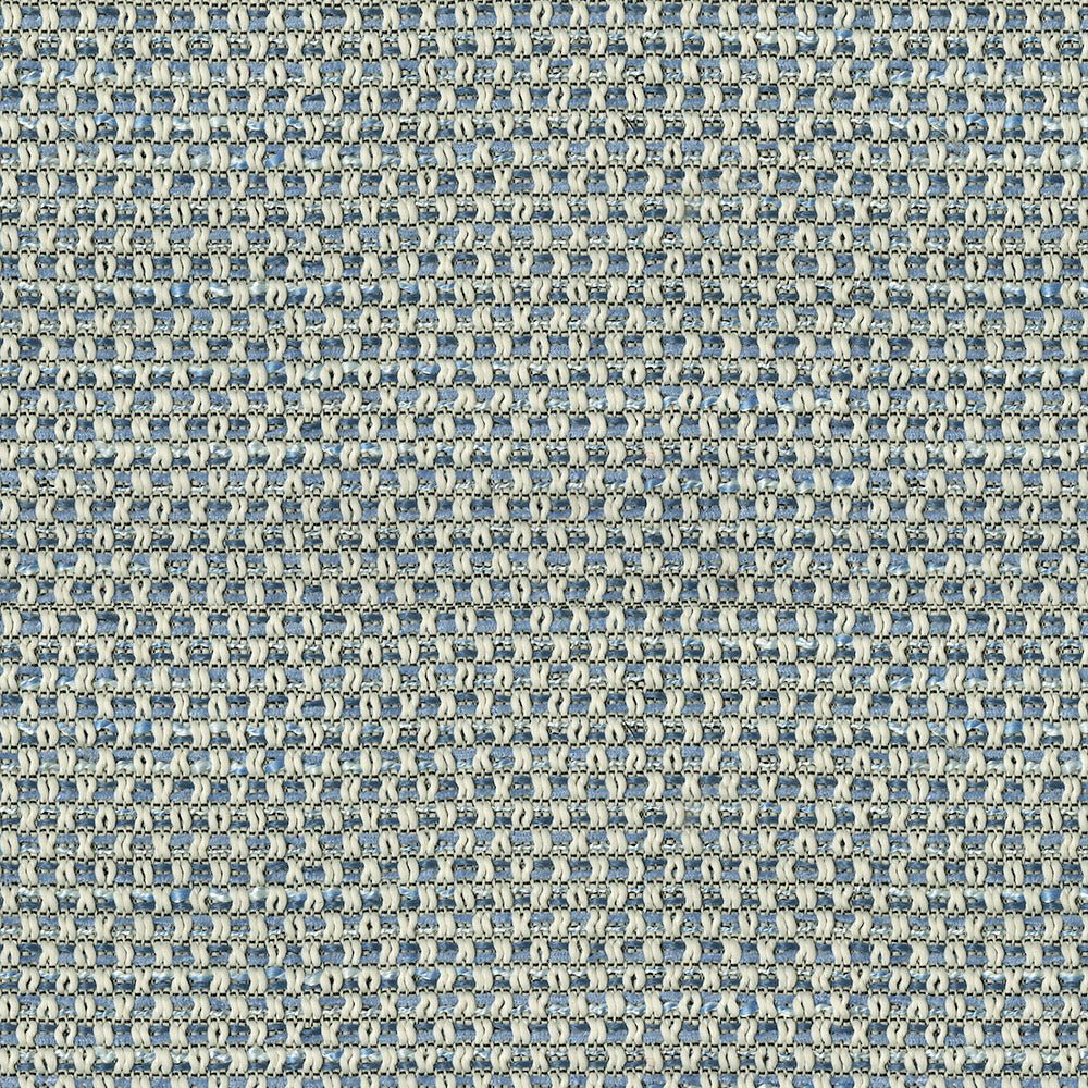 Texture shot of a solid blue upholstery fabric with a patterned texture| Beautiful Windows Elgin