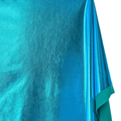 Teal fabric with a textured surface | Sold by Beautifulwindowselgin.com