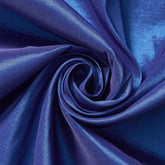 Royal blue plain weave taffeta fabric by the yard| Buy online at BeautifulWindowsElgin.com