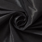 Black Stretch Taffeta Material—Polyester Blend— Smooth Texture—Sold by The Yard—58/60 Inches Wide