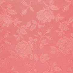 Pink fabric with floral pattern