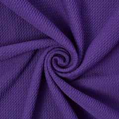 Labrasca Liverpool Bullet—Loungewear Material—Purple Hue— Composition: 100% Polyester—Sold by the—Width: 60/61 Inches