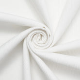 White 9-wale cotton corduroy fabric—fabric sold by BeautifulWindowsElgin.com