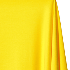 Amila Neon Yellow Stretch Knit Jersey Fabric Poly Spandex |58–60