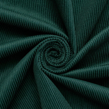 Allen Hunter Green—Standard Corduroy Material—100% Cotton—59-60"Inch Wide—15.3 Ounces—Sold by the Yard
