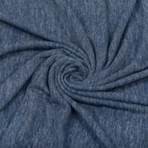 Navy Blue Sweater Knit Fabric Stretch Spandex 60–61 Inch