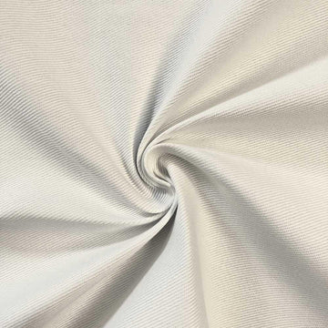 Attia White—Bull Denim—100% Cotton—Width 59/60"Inches Wide—10: oz Material—Ideal For Garments—Sold by The Yard