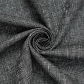 Close-up of black and white textured fabric| Sold by Beautiful Windows Elgin