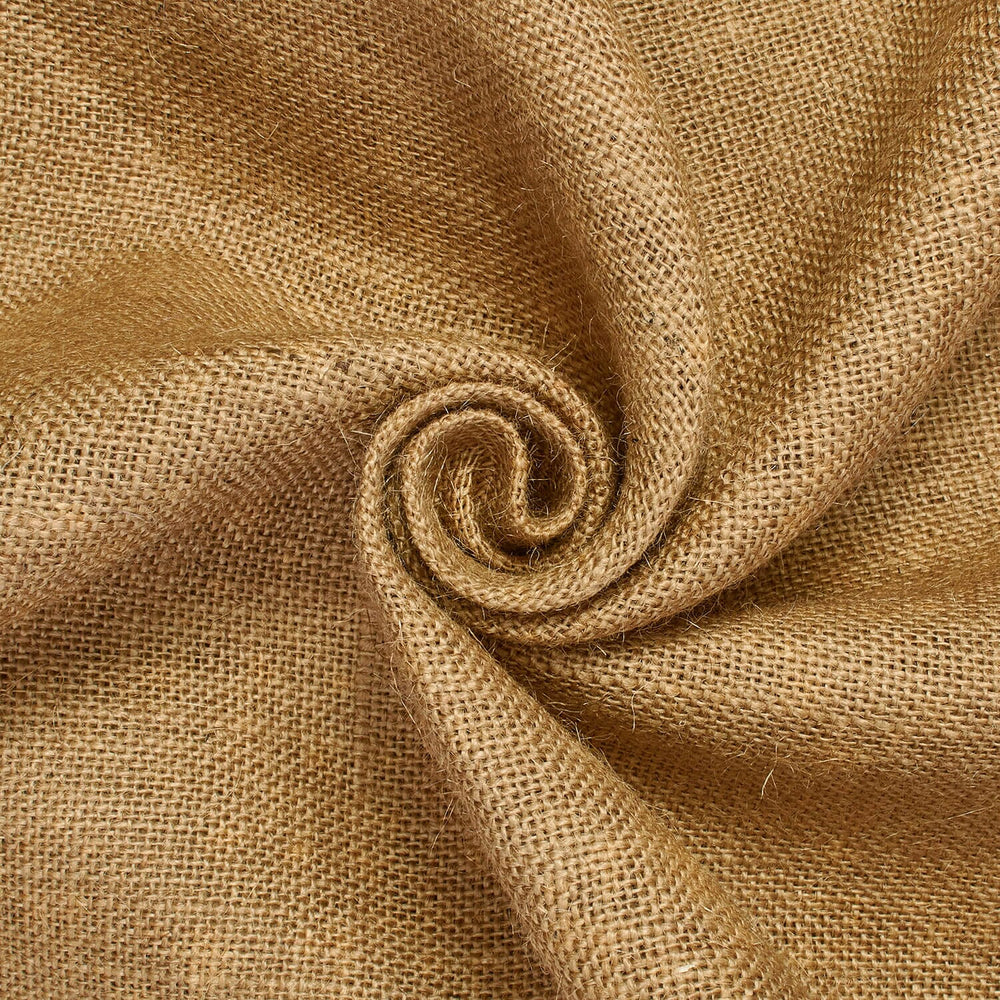 Botanic Khaki burlap fabric texture–100% polyester Beautiful Windows Elgin