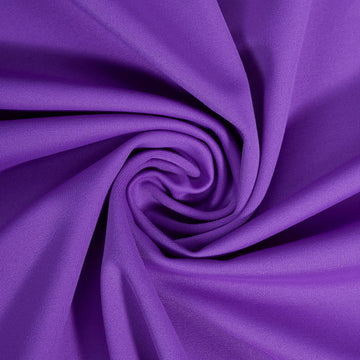 Jincheng Belgaum—Purple Tricot Fabric— Width 44/45" Inches—80% Nylon, 20% Spandex— Ideal for Apparel—Sold by the Yard