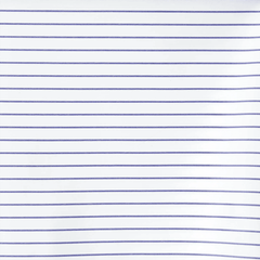 Pinstripe fabric close‑up — Beautiful Windows Elgin USA