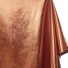 Antique Gold Material—Stretch Lamé Knit— Dark Gold—100% Polyester —Ideal for Formal Attire—58/60" Wide—Available by the Yard