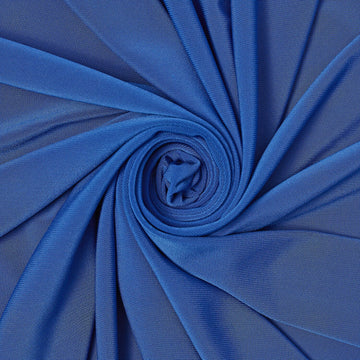 Alexia Royal Blue Knit Jersey Material-95%-Polyester -5% Spandex-Sold By The Yard-Width 58/60 Inches Wide
