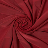 Wine Burgundy-Toned Color—Durable—Knit Cotton Jersey Material—Width 58" Wide—100% Polyester—Sold by The Yard