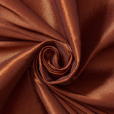 Dark cocoa brown woven taffeta fabric by the yard | Order online at BeautifulWindowsElgin.com
