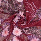 Chantilly lace fabric for gowns sold by Beautiful Windows Elgin