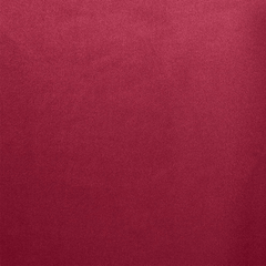 A swatch of burgundy crepe back satin fabric.