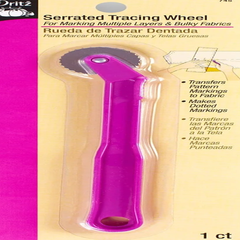 SERRATED PLASTIC & METAL TRACING WHEEL