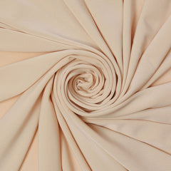 Mook Urban Beige Poly-Cotton Street Rib Knit Fabric—High-Quality—Multi-Purpose—Sold by The Yard—Nationwide Shipping