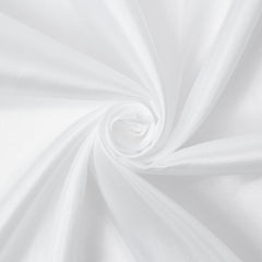 White Silky Habotai Clothing Lining -45 Inch-Wide—Width 57/58 Inches Wide—Sold by the Yard — Nationwide Shipping Available.