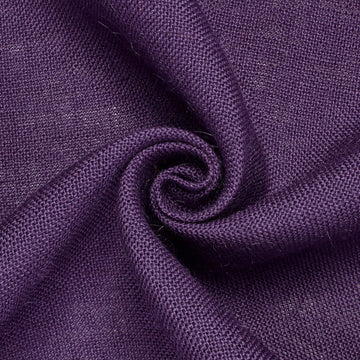 Mulberry Purple Burlap—Standard Jute Fabric—100% Jute—Width 18|36|46|60 Inches Wide—Sold by the Yard