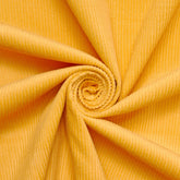 Sunflower Yellow—Standard Corduroy Material—0.75 Millimeters Thick—100% Cotton—59-60"Inch Wide—Sold by the Yard