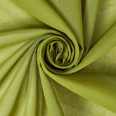 Organic Solid—Olive Green—Lawn Multi-Purpose Fashion Fabric—57/58 Inches Wide—100% Cotton—Sold by the Yard