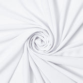 White Knit Jersey–Soft Fabric for Apparel—Width 57/58 Inches Wide—Sold by the Yard — Nationwide Shipping Available.