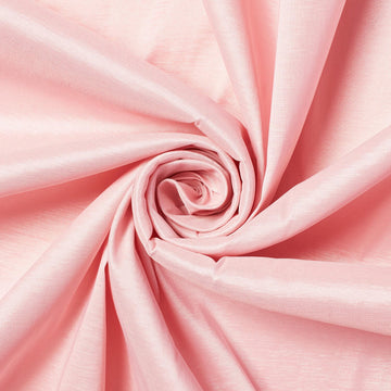Smooth In Texture—Taffeta Material—Stretch Taffeta fabric—Blush Pink—Width 58/60 Inches Wide—Sold by the yard