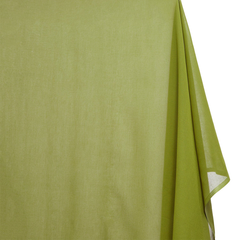 Organic Solid—Olive Green—Lawn Multi-Purpose Fashion Fabric—57/58 Inches Wide—100% Cotton—Sold by the Yard