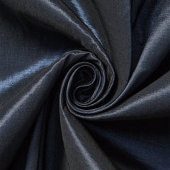 Close-up of dark blue fabric with a subtle sheen |Sold by the Yard – Beautiful Windows Elgin USA