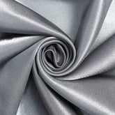 Crepe Satin—Grey—High-Quality —100% Polyester—Sold by the Yard—54" Inches Wide