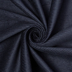 Navy Blue Stretch Corduroy—Cotton Spandex Blend—60/61" Wide