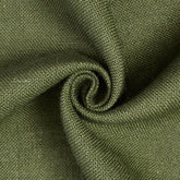 Deep Olive Green Burlap Fabric – 100% Jute, Hypoallergenic, 52″