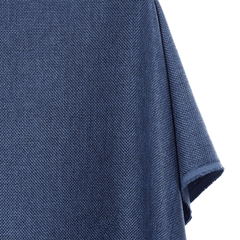 Textured blue fabric with a white background — Sold by BeautifulWindowsElgin.com