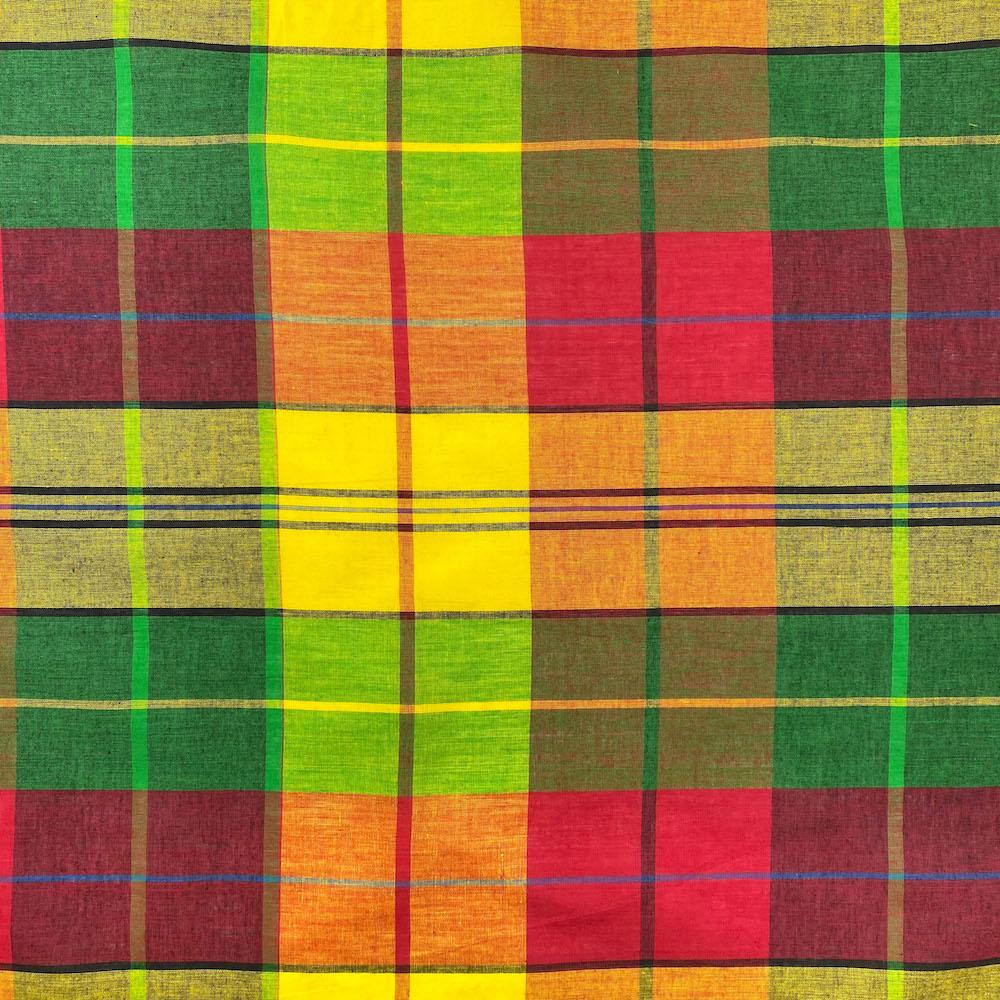 Riya Madra Fabric—Multi-Purpose—100% Cotton—44/45 inches" Wide—Sold by the Yard—Nationwide Shipping