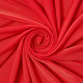 ITY knit fabric— Stretchy Polyester Jersey Fabric— Vibrant Red—95% polyester and 5% Spandex—57/58 Inches Wide— Sold by the Yard