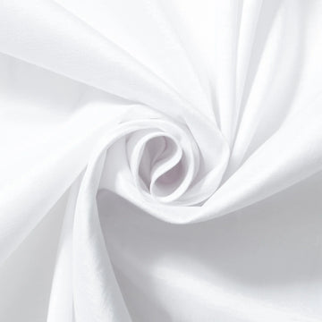 Bradford White Stretch Taffeta Fabric—Width 57/58 Inches Wide—Sold by the Yard — Nationwide Shipping Available.