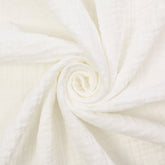 Gauze Cotton white fabric with soft texture| Beautiful Windows Elgin