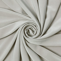 Jersey Knit Fabric—For T-Shirts—Silver Color—High-Quality—Multi-Purpose—Sold by The Yard—Nationwide Shipping