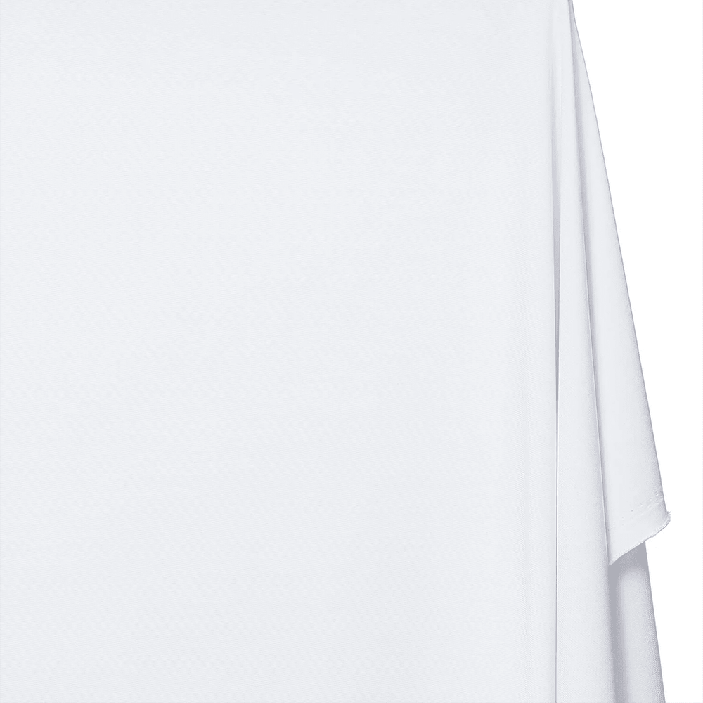 White apparel fabric by the yard — Sold by BeautifulWindowsElgin.com