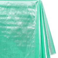 Lagoon Aqua Green Lamé Tissue Fabric 52 Inch Wide – Beautiful Windows Elgin